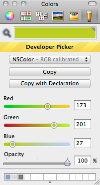 Developer Color Picker