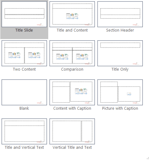 Microsoft-compatible PowerPoint Layouts