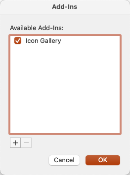 Icon Gallery Add-in