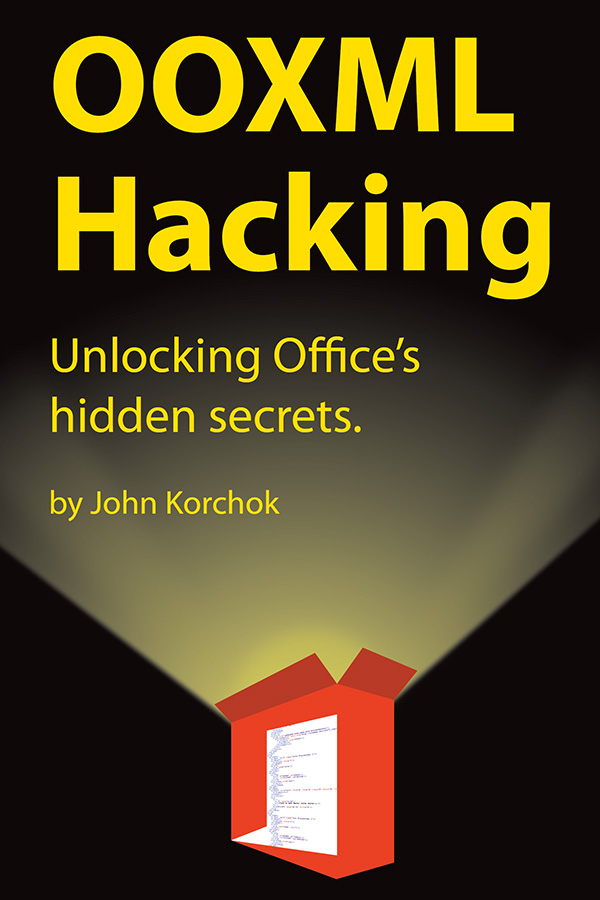 Open Office XML Hacking book cover