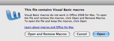 does office for mac support vba does office for mac support vba